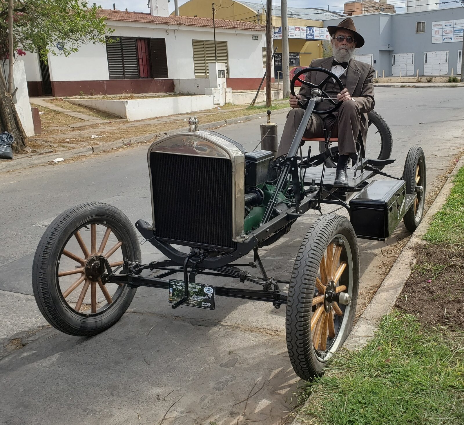 El Caminante sin carrocería, con Daniel Bollo al volante, Encuentro de Octubre de 2020